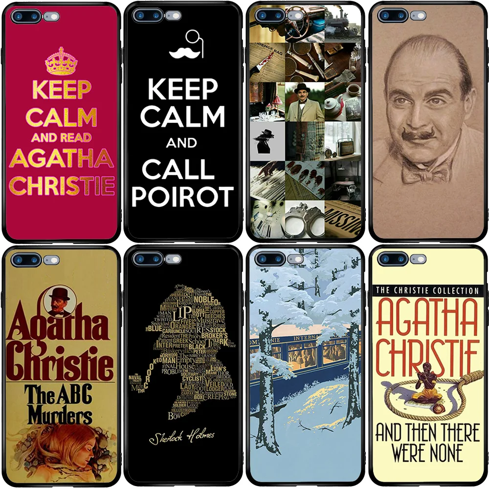 Cover Case for Samsung Note 8 9 10 20 S6 S7 S8 S9 S10 S20 FE S10E S11E Lite Plus Ultra Edge Agatha Christie's Poirot | Мобильные