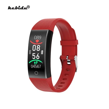 

QW18T Smart Bracelet Large Screen Watch Blood Pressure Blood Oxygen Heart Body Temperature Detection Immunity Measurement