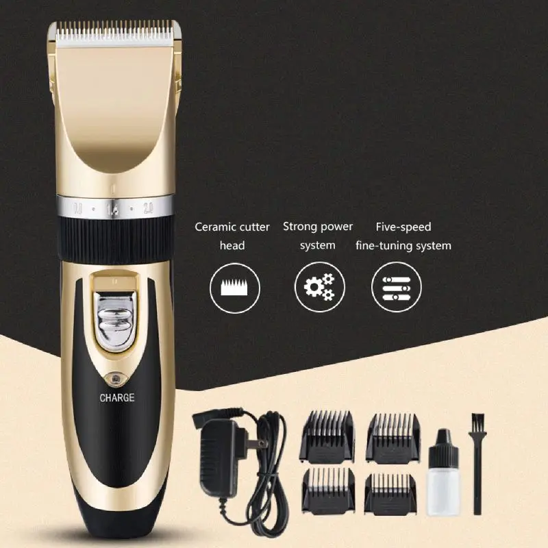 

Rechargeable Cat Dog Clipper Cordless Pet Clippers Hair Shaver Grooming Trimmer Tool