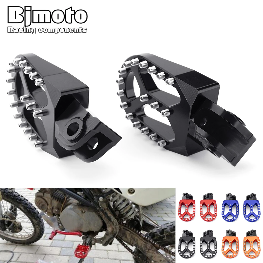 

CNC Foot Pegs Footpeg For Husqvarna TC85 TC125 2014-2015 Motorcycle Dirt Biker Foot Pegs For KTM 65SX 85SX 125SX 125SXS
