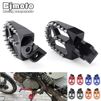 

CNC Foot Pegs Footpeg For Husqvarna TC85 TC125 2014-2015 Motorcycle Dirt Biker Foot Pegs For KTM 65SX 85SX 125SX 125SXS
