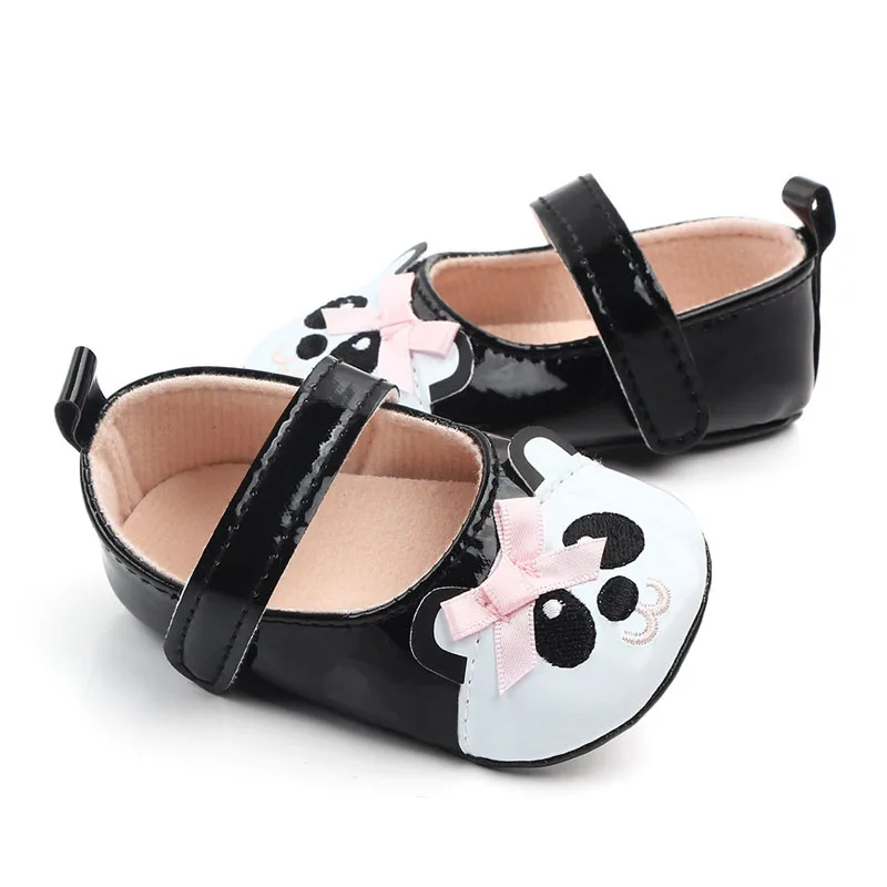 Милая детская обувь для девочек Мягкая панда обувь осенние детские кроссовки для девочек обувь для маленьких девочек для первых шагов новорожденных