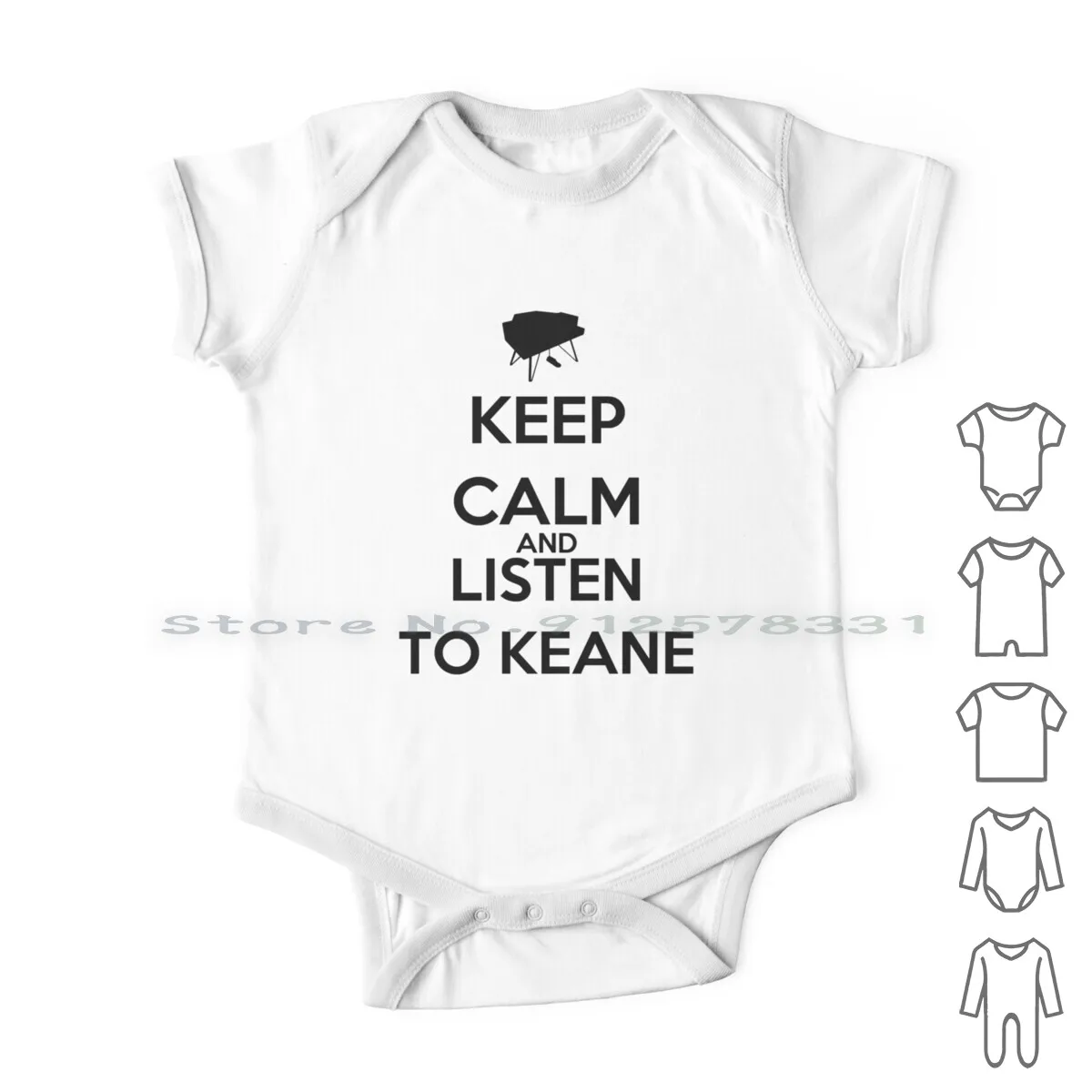 

Комбинезон для новорожденных Keane, хлопковый комбинезон с длинным рукавом и надписью Keep Calm