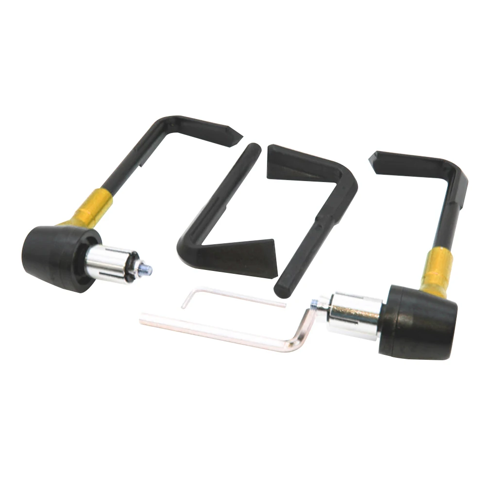 1 пара, 7/8 дюйма, 22 мм, алюминиевый сплав, регулируемый, прочный тормоз, передний рычаг сцепления, защита для мотоцикла, легко устанавливается