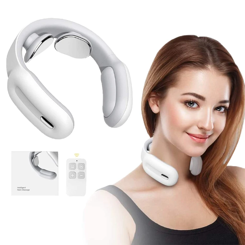 Neck Massager Electric Neck Massage Pain Relief Tool Health Care Relaxation Cervical Vertebra Physiotherapy|Neck Massage Instrument| – AliExpress