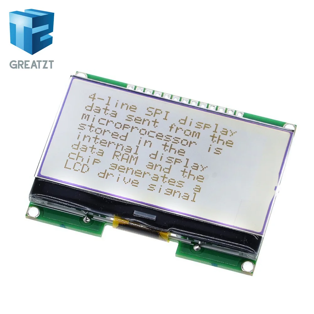 ЖК дисплей GREATZT 12864 06D модуль COG с китайским шрифтом матричный экран интерфейс
