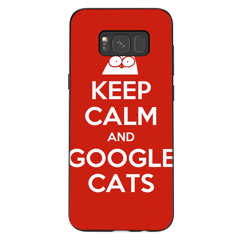 Чехол для samsung Galaxy A70 A60 A50 A40 A30 A20 A10 A10s A20s A30s A40s A50s A3 A5 A6 A7 A8 A9 крышка Simons Кот - Цвет: B2