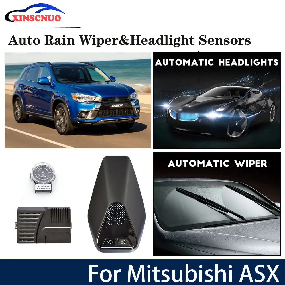 

Car smart wiper and headlight sensor For Mitsubishi ASX 2016 2017 2018 Automatic driving assistant System
