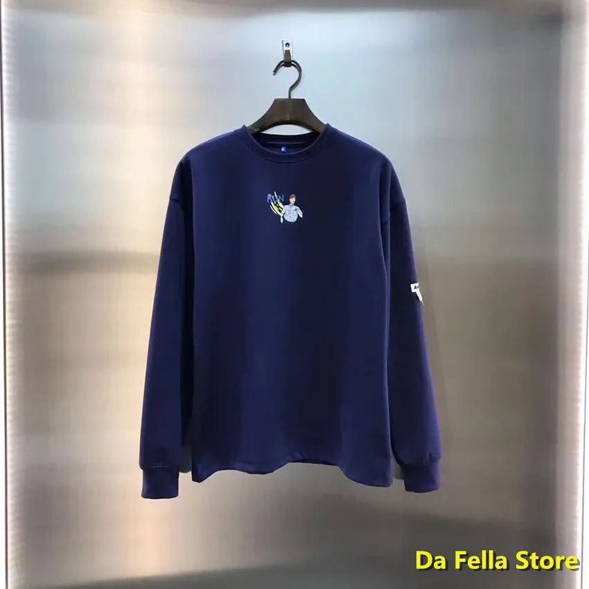 ader error blue hoodie