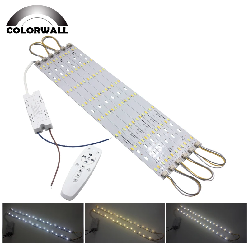 

1 Set 24-60W LED Ceiling Light Modern 2.4G WIFI Smart Home Lighting Living room Surface Mount Bedroom Lamp Replacement
