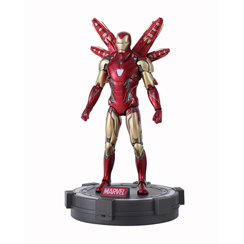 Apaffa 17 см Мстители Figma Железный человек перец Potts ПВХ Фигурка Игрушка Железный человек MK85 Коллекционная модель игрушки для детей