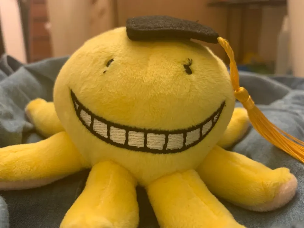 Аниме Korosensei классная комната костюм кота учителя мини плюшевая игрушка мягкая