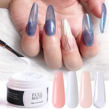 

15ml Nail Extension Gel Acrylic Poly Builder Nails Finger Extensions Form Tip Pink Clear White Varnish Glue Repair Tool SA1623