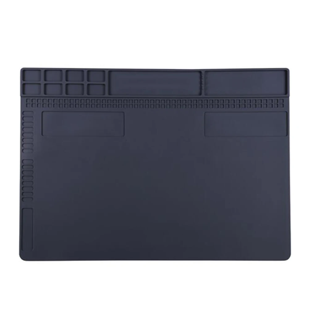 

Heat Resistant Insulation Soft Silicone Work Pad Desk Hot Air Gun Station Mat Mobile Phone BGA PCB Soldering Repair Tool
