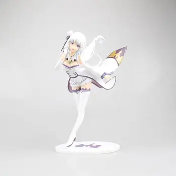 

Anime re: life in a different world from zero emilia action figure collection model dolls 22cm Toy