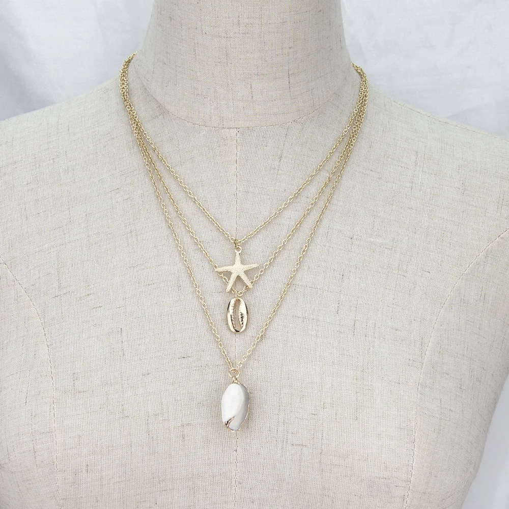 2019 оптовая продажа женское ожерелье золотого цвета длинная круговая Цепь Сердце