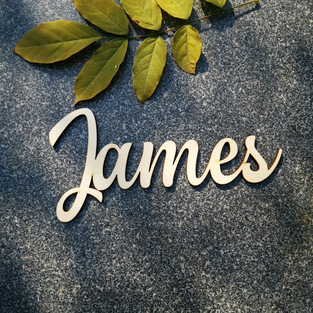 Personalized wooden name signs  Personalized Name Sign, Letters Decor for Wedding Table or Baby Name in a Nursery Letters6