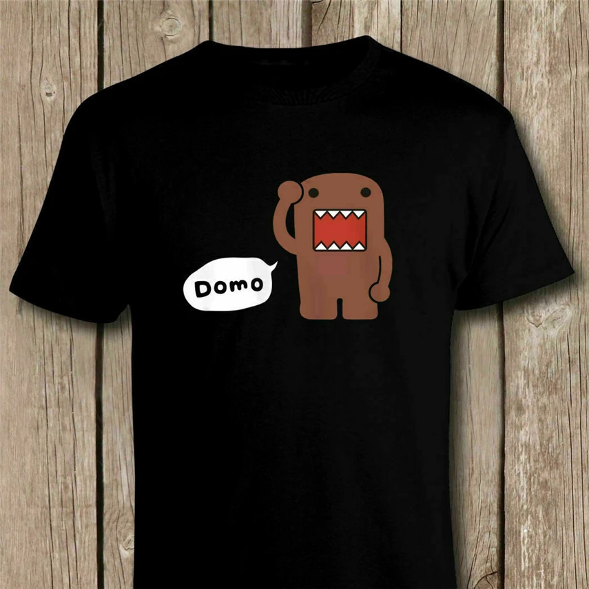 Neu Domo Kun Japanes ТВ аниме логотип Футболка S-5Xl Harajuku забавная футболка |