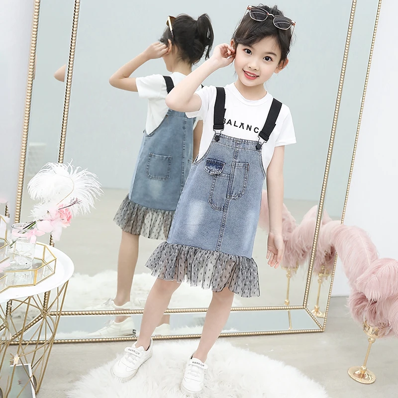 suspender dress for kids