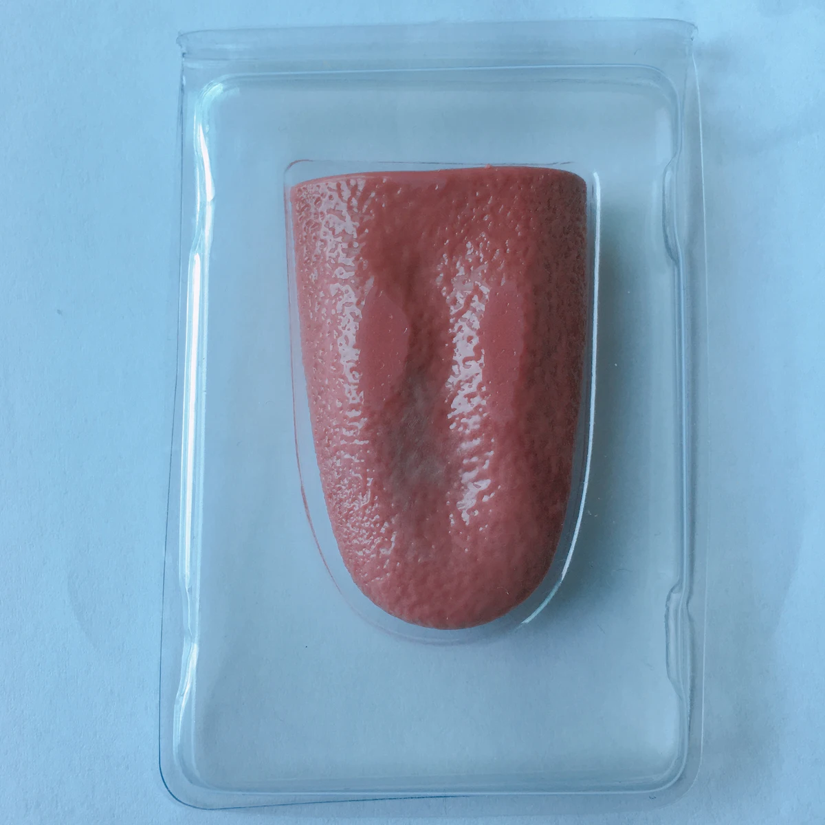 Horror Silicone Fake Tongue Funny Magic Tricks Whole Person False  Simulation Rubber Tongue Decompression Toy Halloween Prank