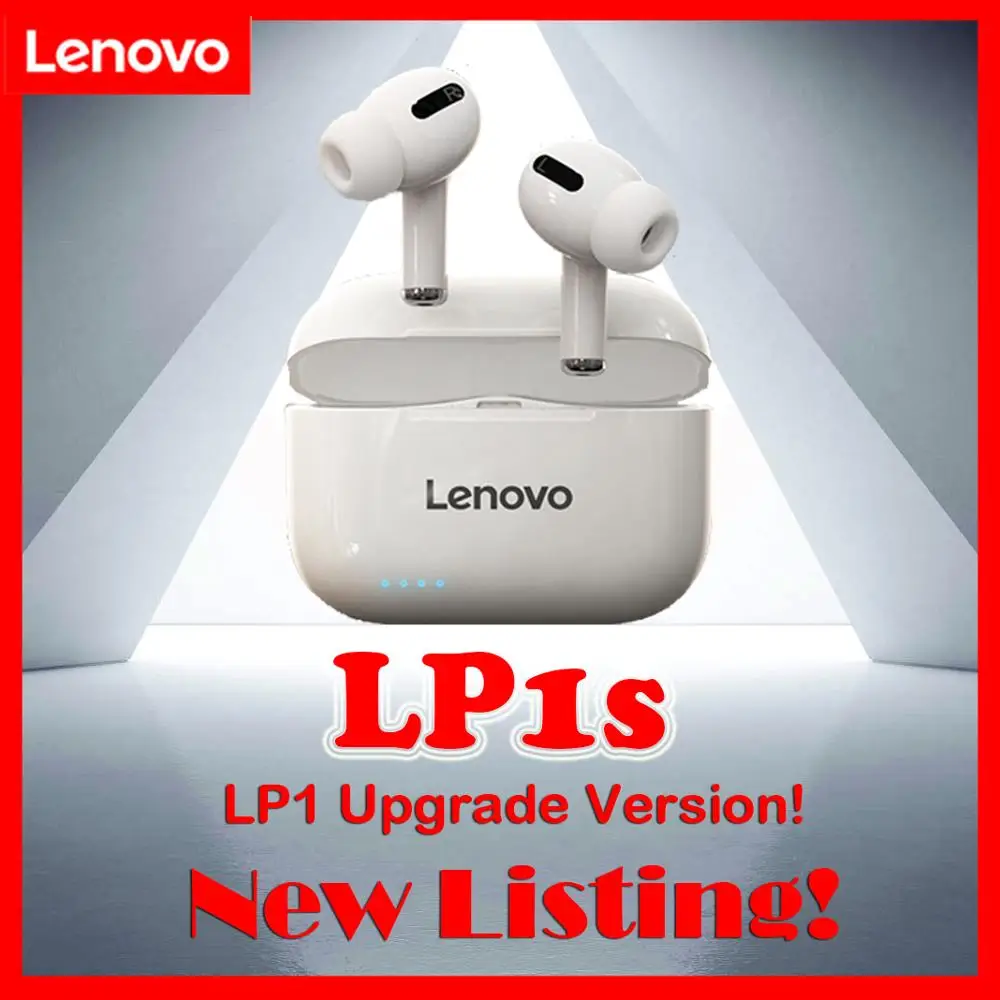 Lenovo LP1s New Listing, LP1 New Upgraded Version, Sound Quality Upgraded, True Wireless Bluetooth Headset for iOS/Android|Bluetooth Earphones & Headphones| - AliExpress