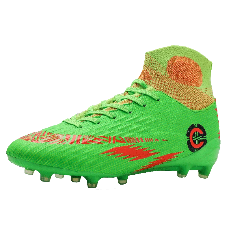 hot football boots， soccer shoes，Professional football cleat，Futsal boot，society football boot size 36-45 - Цвет: see chart