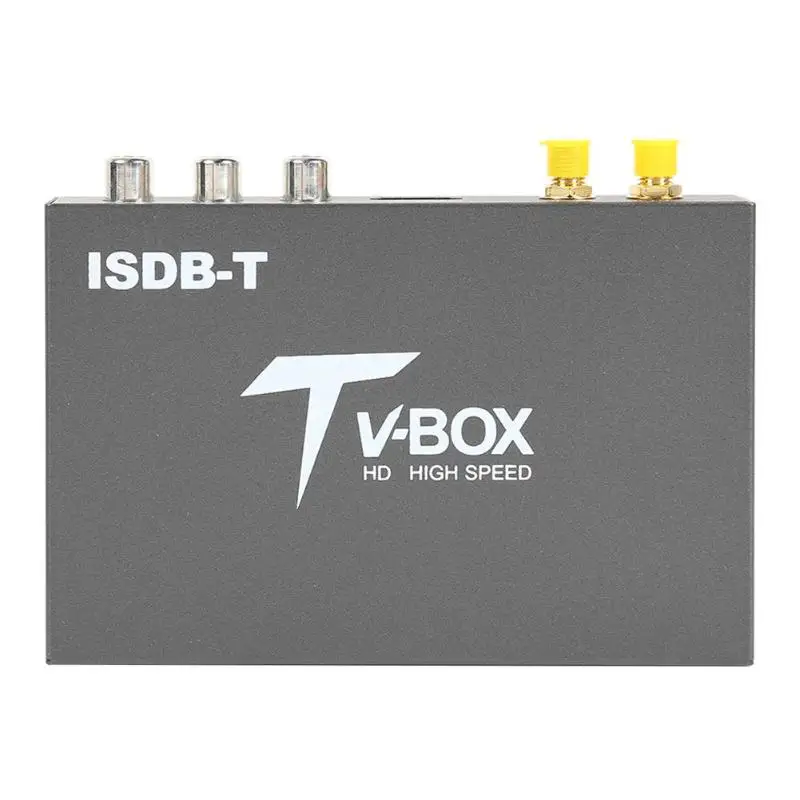T518 ISDB-T Автомобильный цифровой ТВ-приставка HDTV тюнер для Японии, Бразилии, Чили