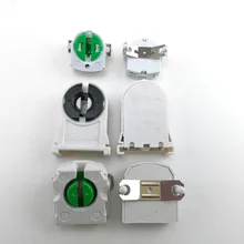 T8 G13 держатель лампы конвертер AC100-250V T4 T5 трубчатая база флуоресцентный светодиодный светильник для ног