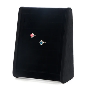 

Velvet Jewelry Drawer Organizer Tray Stackable Showcase Display Earring Ring Necklace Storage Bos Jewelry Display Props