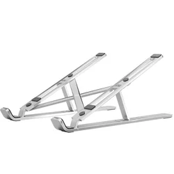 Support multi supports pour ordinateur portable, pliable en alliage d'aluminium, pour MacBook Pro Air 