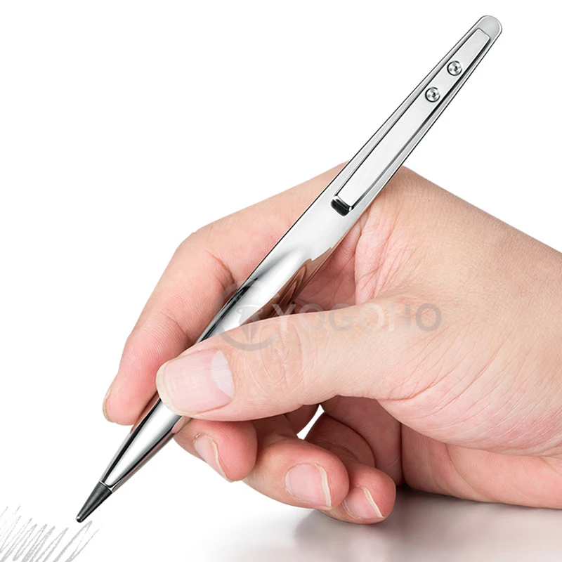 Inkless Beta Pens Metal fountain Pen no Ink iron pen Nib Fineliner Pen Business Stationery Office Supplies multifunction pen