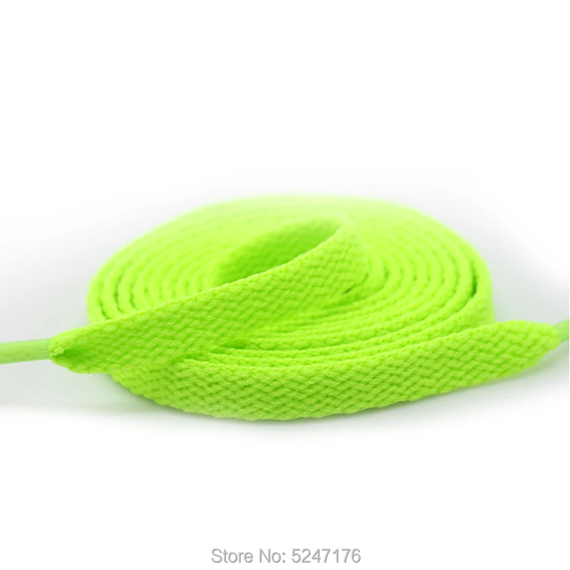 1 pair Colored Shoe Laces Sneaker Flat Shoelaces Hiking Boots Shoe Strings Colored Shoe Laces for Sneakers