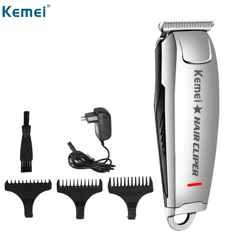 Kemei Hair Clipper 0mm Electric Trimmer Professional Haircut Shaver Carving Hair Beard Machine Styling Tool