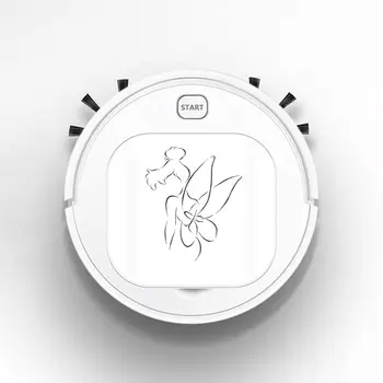 

Multifunctional Vacuum Cleaner Smart Dry Wet 1800Pa Home Floor Cleaner Rechargeable Sweeping Robot Peter Pan Tink TInkerbell