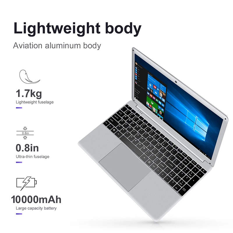 Price Windows 10 Intel E8000 Laptop Student Notebook 4GB RAM 64GB 128GB 256GB ROM with HDMI Bluetooth Full Layout Keyboard