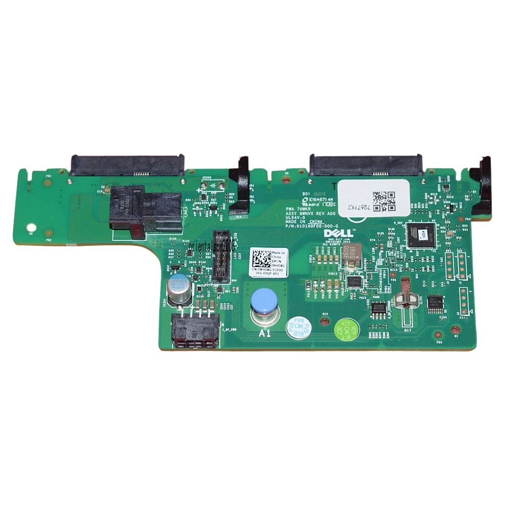

REAR FLEX BAY 2.5" SFF 2 HDD BACKPLANE FOR DELL POWEREDGE R730 R730XD SERVER 6WNVX 06WNVX NHDXG 0NHDXG