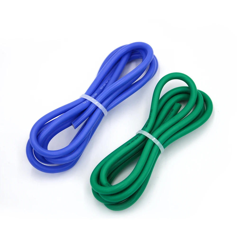 High-Quality 10-Meter Dual-Color Silicone Wire Cable