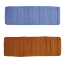 CSS 2 шт. 120X40 см впитывающий нескользящий коврик с эффектом памяти для кухни, спальни, двери, пола, ковер, темно-синий и хаки