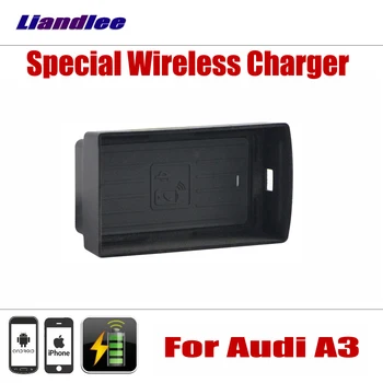 

Liandlee Car Wireless Charger For Audi A3 2017 2018 2019 Dashboard Storage Drawer Storage Box Phone Holder
