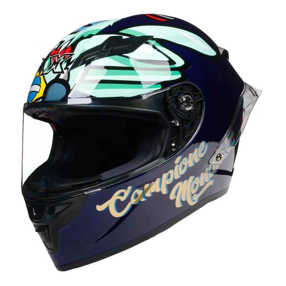 Последние предложения Полнолицевой мотоциклетный шлем Capacete Casco De Moto DOT утвержденный Capacete для гоночного руля