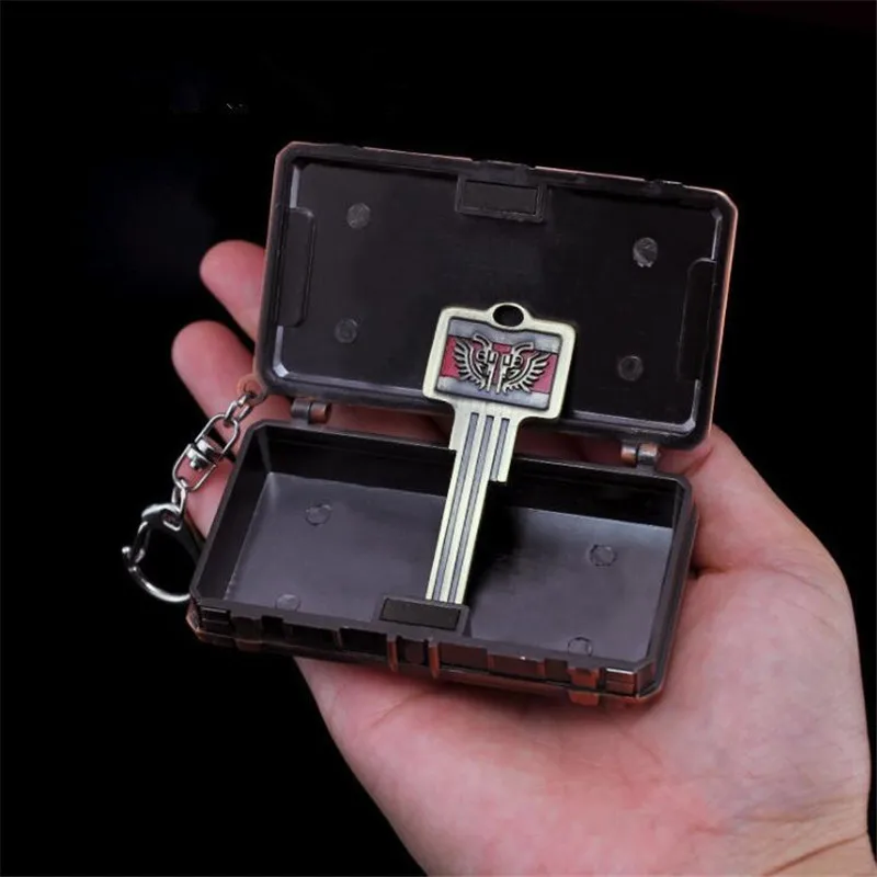  Game PUBG Triumph Treasure Box Chest Playerunknown's Battlegrounds Cosplay Props Funny Fancy Key Ch