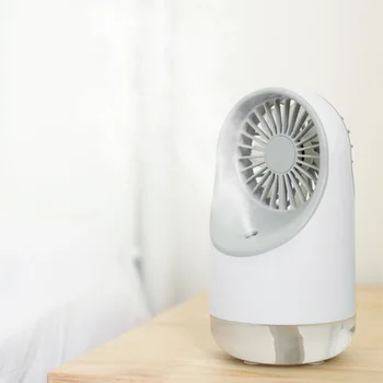 

Multi-Function Fan Humidifier Convenient Desktop Outdoor Spray Fan Usb Charging Creative New Product Humidifier