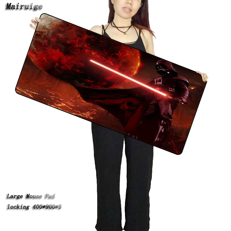  Star War Large Lock Edge Speed Mouse pad Keyboard Mat XL Table Soft Gaming Mousepad for Desk PC for