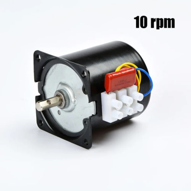 Домашний и живой двигатель привод двигателей бизнес и промышленное снаряжение поворотный стол синхронный - Цвет: 10RPM