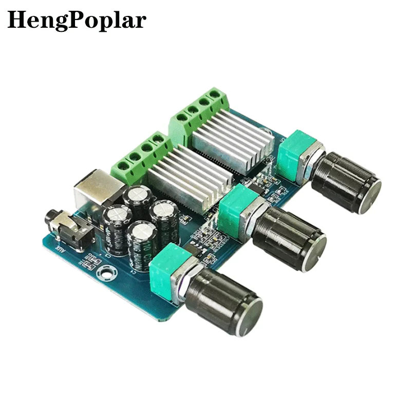 Dc 12V 20W + 10W + 10W Yamaha 2.1 Canali Audio Stereo Scheda Amplificatore Di Potenza Digitale Bass Subwoofer Amp Xh-A355 Aplificador Audio