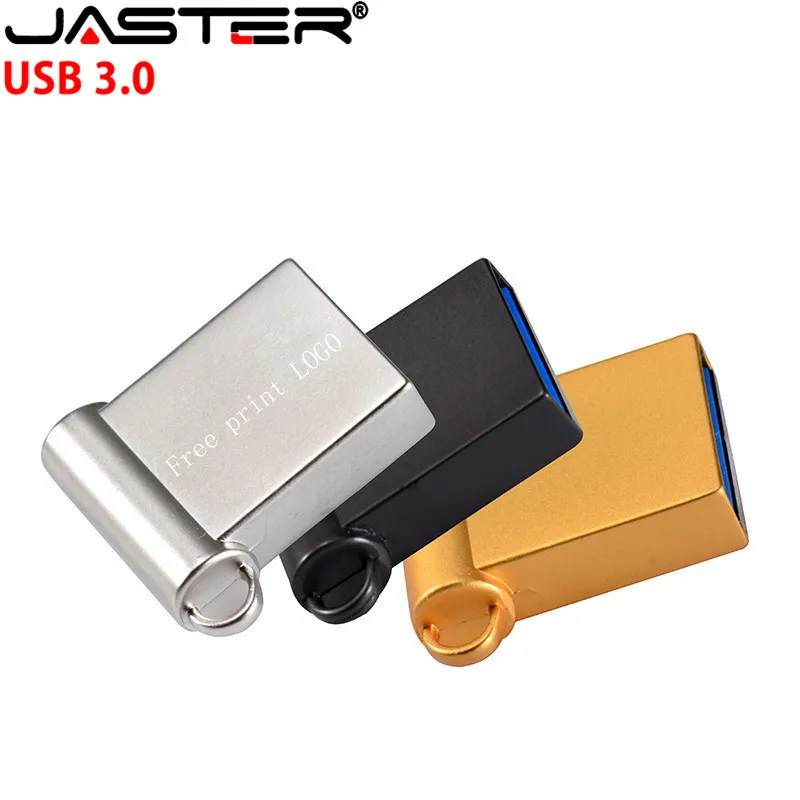 JASTER мини металлическая флешка usb флеш накопитель 4 ГБ 16 32 64 Гб карта памяти для