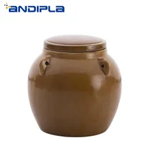 Винтажная керамическая банка для соления, утолщенная пищевая герметичная банка для хранения, ночные пятна, маринованный овощ, капуста, контейнер, кухонные аксессуары