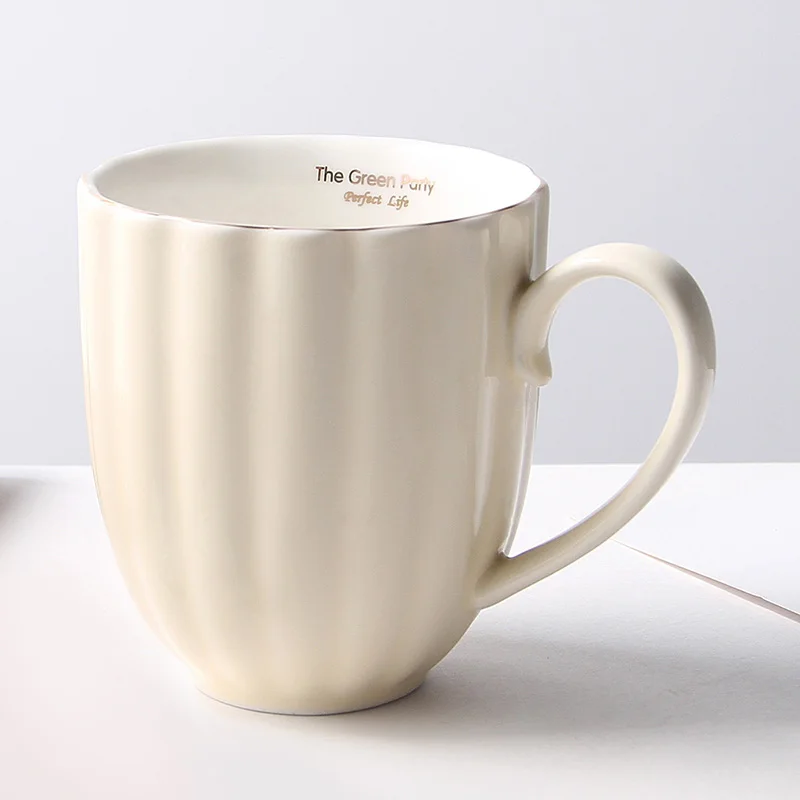 1 шт., 380 мл, креативные парные чашки, керамическая кружка, трендовая чашка для питья, домашняя чашка для завтрака, чашка для кофе с молоком, посуда для напитков