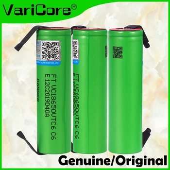 

Genuine/Original VariCore VTC6 3.7V 3000 mAh 18650 Li-ion Rechargeable Battery VC18650VTC6 batteries + DIY Nickel Sheets