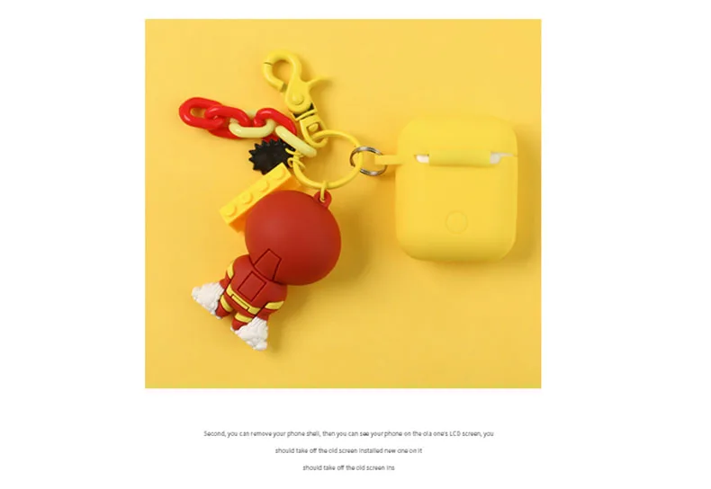 Силиконовый чехол для Airpods Pro с рисунком Человека-паука, айромана, беспроводной чехол с Bluetooth для apple airpods pro, чехол, чехол для наушников